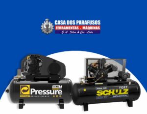 Compressores industriais da Casa dos Parafusos